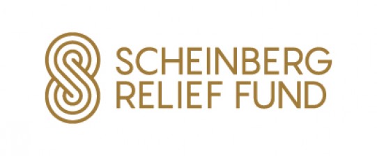 SCHEINBERG RELIEF FUND LOGO GOLD