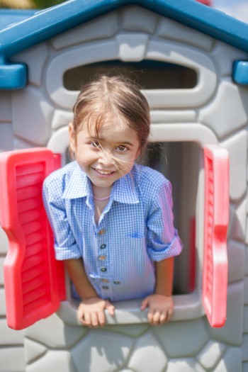 Image of Lauren playing